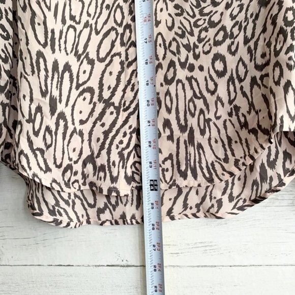L’agence Leopard Button Down Blouse - Picture 7 of 8